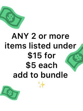 Bundle deal!!!! SALE